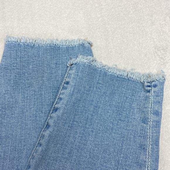 Frame Le Skinny De Jeanne crop blue jeans size 26 - Picture 5 of 9